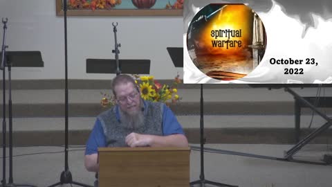 Pastor Johns 15 Minute Seminar on Spiritual Warfare. Part 4 of 5