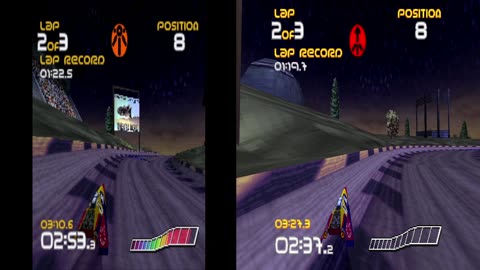 Wipeout - PSOne vs PC - New Demand