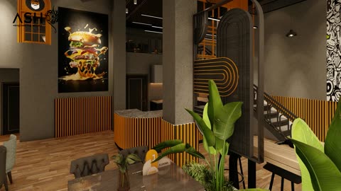 Interior design for Restautant -Palestine yatta الشيخ برجر