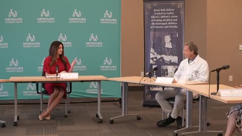 Casey DeSantis Speaks About Cancer Research At Nemours Children's Health