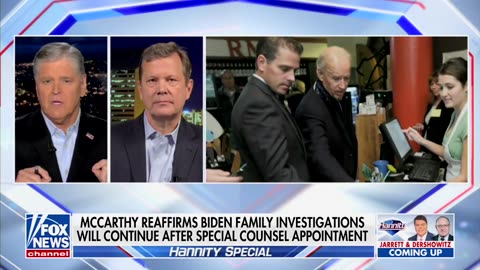 SCHWEIZER ON HANNITY: The Number in Alleged Biden Peddling Scheme 'Keeps Going Up'