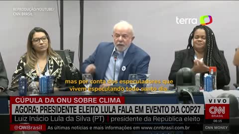 Lula sobre teto de gastos: "Vai cair a Bolsa, aumentar o dólar? Paciência"