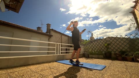 Chest Press Incline - Resistance Band