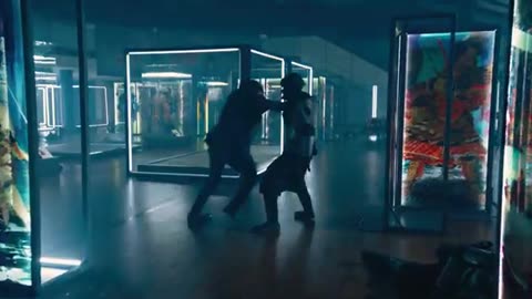 John wick chapter 4 nunchuck fight scene