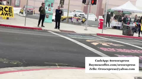 Live - Fresno Ca - Protesters continue to protest God and cancel Tower Theatre!