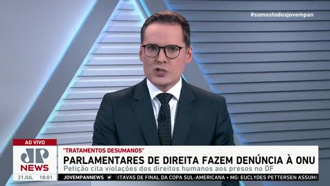 Parlamentares de direita fazem denúncia na ONU