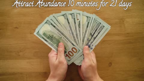 Do This Abundance Meditation in 10 MINUTES for 21 days!