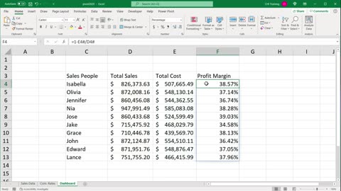 Excel 365 Tricks