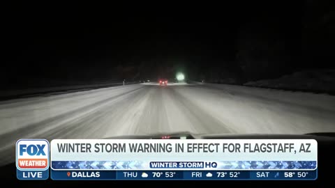 Worst Snowstorm In 4 Years For Arizona_ More Than Foot Of Snow In Flagstaff With More Expected