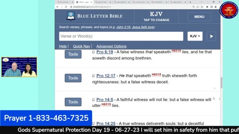 June 27, 2023 God's Supernatural Protection Day19 - Pastor Chuck Kennedy