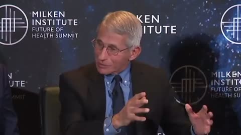 Fauci, a month before the pandemic, saying that it would take a decade to test mRNA vaccines.