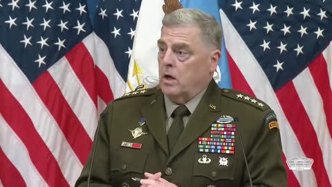 Defense Secretary Lloyd Austin and Gen. Mark Milley hold news conference on Ukraine - June 15, 2023