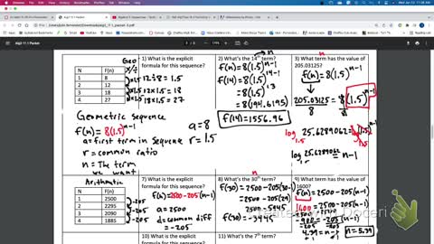 IM3 Alg 2 CC 11.1 Sequnces part 1