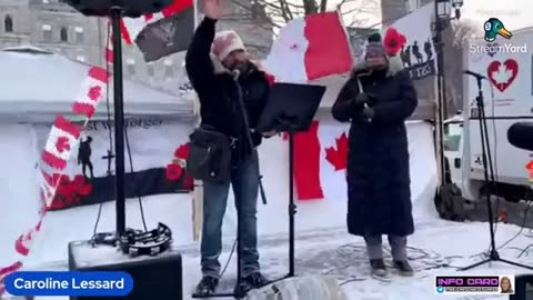 Discours de Sébastien Théodore au Parlement de Québec le 17 février 2023 à la manif des vétérans