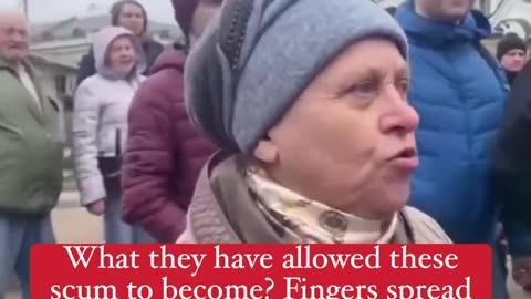 Ukranian lady tells it like it is