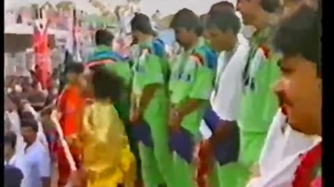 Pakistan Cricket Team 1992 World Cup Celebration at Lahore