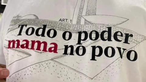 Viva o Socialismo Brasileiro. Brazil is socialist.