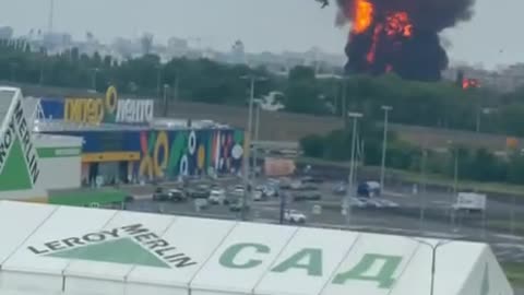 The actual terrorism early this morning - the bombing of the oil depot in Voronezh.