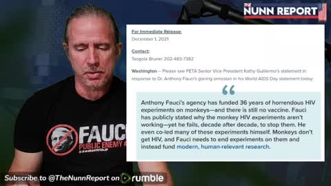 Ep. 131 Fauci - The Biggest Grifter | The Nunn Report w/ Dan Nunn