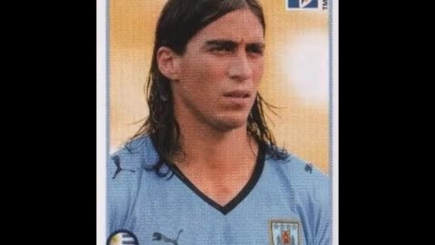 PANINI STICKERS URUGUAY NATIONAL TEAM WORLD CUP 2010