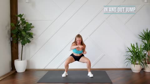 FUN 7 MIN CARDIO DANCE FITNESS CHALLENGE - No Equipment (with music and beeps)