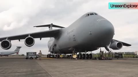 The Insane Amount of Power US Largest Aircraft needs to take off