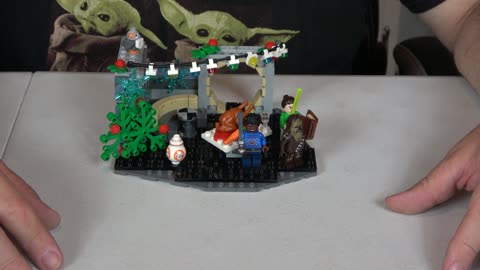 Unboxing Lego 40658 Millennium Falcon Holiday Diorama