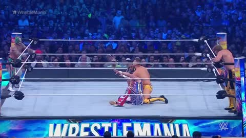 FULL MATCH — Rey Mysterio & Dominik Mysterio vs. Logan Paul & The Miz: WrestleMania 38