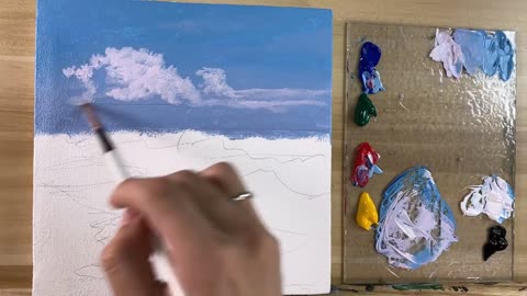 How to Paint Waves / Acrylic Painting / Correa Art