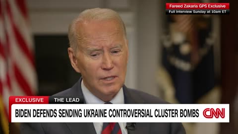 Joe Biden: Cluster munitions to Ukraine because Kiev and Washington out of shells