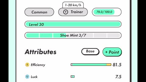 STEPN - How to move efficiency points to comfort to increase GMT earnings