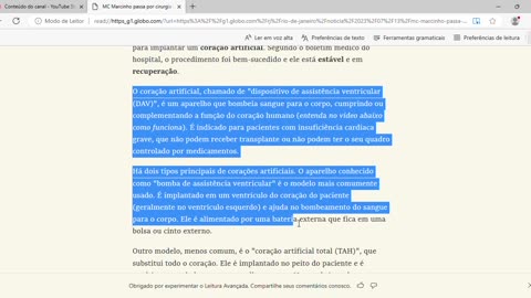 MC Marcinho passa por cirurgia para implante de coração artificial; entenda o procedimento