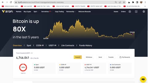 My First Trade on BYDFI Trading USDT 📈140% shorting 1 inch