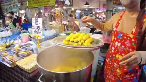 BANGKOK's Upscale food center and Reasonable market | Thailand Street Food