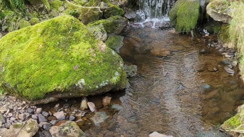 Waterfall near Spelga Dam , Northern Ireland