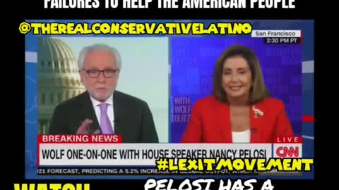 Nancy Pelosi unhinged on CNN