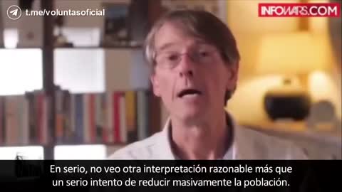 "Pienso que las vacunas han sido creadas para matar" Dr. Michel Yeadon - Exdirector de Pfizer