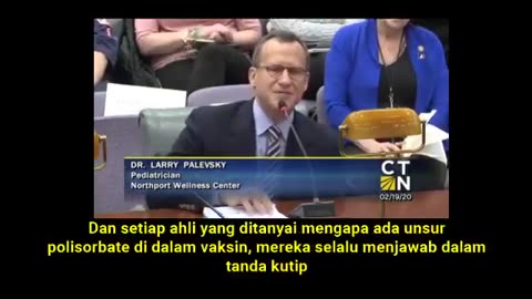 Dr. Larry Palevsky-Aluminium Danger--Public Hearing, 2/19/20 (Indonesian Subt)