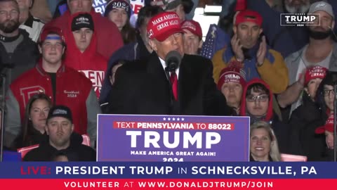 Trump Rally in Pennsylvania: President Trump Speaks in Schnecksville, PA (April 13)