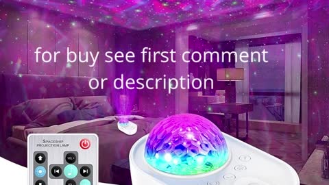 Star Projector, 3 in 1 Galaxy Night Light Projector with Remote Control,