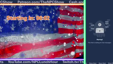 🔴LIVE: NPC Lunch Hour 🟠⚪🟣 The NPC Show