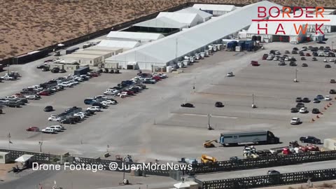 Massive Illegal Alien Processing Center In El Paso Desert