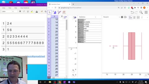 Turning Stem and Leaf plots into Box plots w/ extras