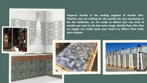 Polished Marble Mosaic Tiles