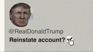 BREAKING: Trump reinstated on Twitter!