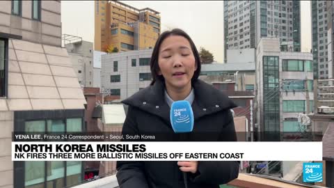 North Korea missile barrage triggers evacuation warnings in Japan • FRANCE 24 English