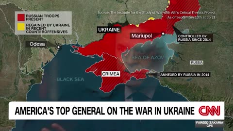 Gen. Milley on timeline of 'military aid' to Ukraine