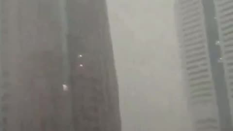 Storm Hits Dubai and Middle East