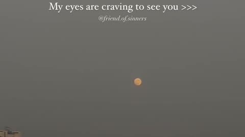 My eyes are craving to see you