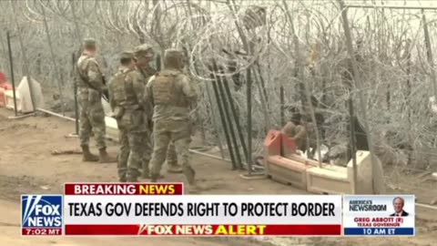 Joe Biden is Given the State of Texas Until Tomorrow for Feds to remove Razor Wire